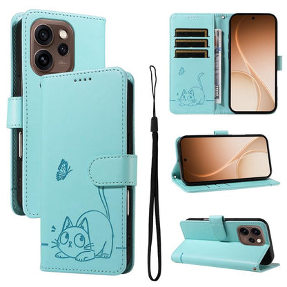 Adorable Cat Embossed Pattern Flip Leather Phone Case, For OPPO Find X9 Ultra 5G, For OPPO A6X 5G / A6 5G, For OPPO Reno15 Pro 5G Global, For OPPO Reno15 5G Global, For OPPO Find X9, For OPPO A6 Pro 4G / 5G Global, For OPPO Find X9 Pro                 ...