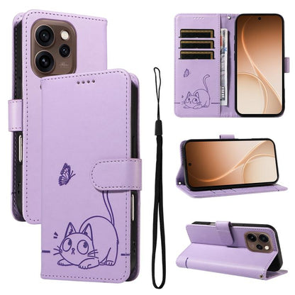 Adorable Cat Embossed Pattern Flip Leather Phone Case, For OPPO Find X9 Ultra 5G, For OPPO A6X 5G / A6 5G, For OPPO Reno15 Pro 5G Global, For OPPO Reno15 5G Global, For OPPO Find X9, For OPPO A6 Pro 4G / 5G Global, For OPPO Find X9 Pro                 ...