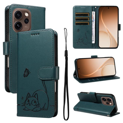 Adorable Cat Embossed Pattern Flip Leather Phone Case, For OPPO Find X9 Ultra 5G, For OPPO A6X 5G / A6 5G, For OPPO Reno15 Pro 5G Global, For OPPO Reno15 5G Global, For OPPO Find X9, For OPPO A6 Pro 4G / 5G Global, For OPPO Find X9 Pro                 ...