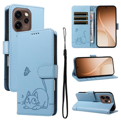 Adorable Cat Embossed Pattern Flip Leather Phone Case, For OPPO Find X9 Ultra 5G, For OPPO A6X 5G / A6 5G, For OPPO Reno15 Pro 5G Global, For OPPO Reno15 5G Global, For OPPO Find X9, For OPPO A6 Pro 4G / 5G Global, For OPPO Find X9 Pro                 ...
