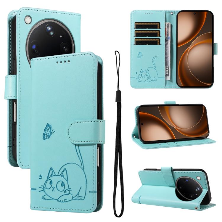 Adorable Cat Embossed Pattern Flip Leather Phone Case, For OPPO Find X9 Ultra 5G, For OPPO A6X 5G / A6 5G, For OPPO Reno15 Pro 5G Global, For OPPO Reno15 5G Global, For OPPO Find X9, For OPPO A6 Pro 4G / 5G Global, For OPPO Find X9 Pro                 ...