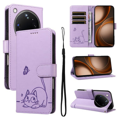 Adorable Cat Embossed Pattern Flip Leather Phone Case, For OPPO Find X9 Ultra 5G, For OPPO A6X 5G / A6 5G, For OPPO Reno15 Pro 5G Global, For OPPO Reno15 5G Global, For OPPO Find X9, For OPPO A6 Pro 4G / 5G Global, For OPPO Find X9 Pro                 ...