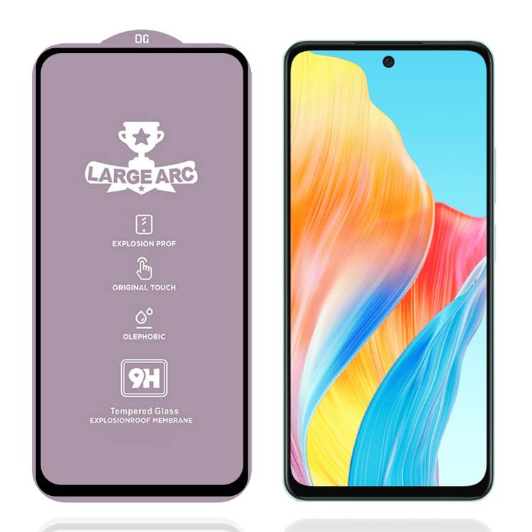 9H 0.4mm High Aluminum Large Arc Tempered Glass Film, For OPPO Reno13 A 5G / 4G, For OPPO A6t 5G / 4G, For OPPO A6s 5G / 4G, For OPPO Reno15 Pro Mini 5G, For OPPO Reno 15c 5G, For OPPO Reno15 5G Global, For OPPO A6 5G, For OPPO A6 Pro 4G               ...