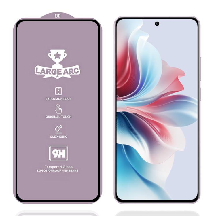 9H 0.4mm High Aluminum Large Arc Tempered Glass Film, For OPPO Reno13 A 5G / 4G, For OPPO A6t 5G / 4G, For OPPO A6s 5G / 4G, For OPPO Reno15 Pro Mini 5G, For OPPO Reno 15c 5G, For OPPO Reno15 5G Global, For OPPO A6 5G, For OPPO A6 Pro 4G               ...
