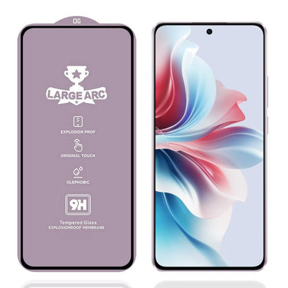 9H 0.4mm High Aluminum Large Arc Tempered Glass Film, For OPPO Reno13 A 5G / 4G, For OPPO A6t 5G / 4G, For OPPO A6s 5G / 4G, For OPPO Reno15 Pro Mini 5G, For OPPO Reno 15c 5G, For OPPO Reno15 5G Global, For OPPO A6 5G, For OPPO A6 Pro 4G               ...