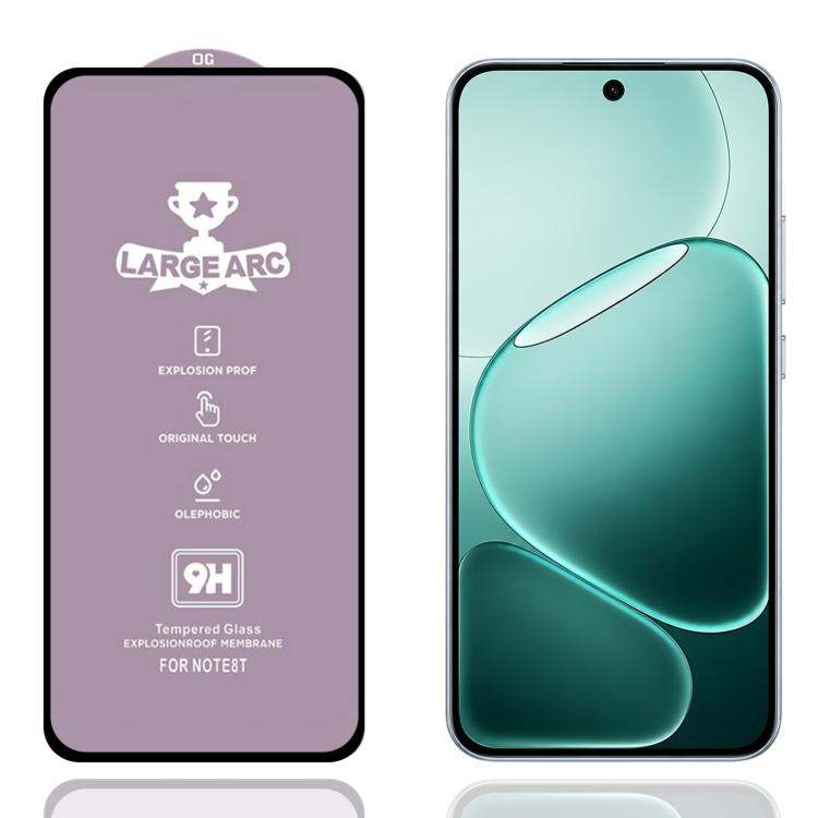 9H 0.4mm High Aluminum Large Arc Tempered Glass Film, For OPPO Reno13 A 5G / 4G, For OPPO A6t 5G / 4G, For OPPO A6s 5G / 4G, For OPPO Reno15 Pro Mini 5G, For OPPO Reno 15c 5G, For OPPO Reno15 5G Global, For OPPO A6 5G, For OPPO A6 Pro 4G               ...
