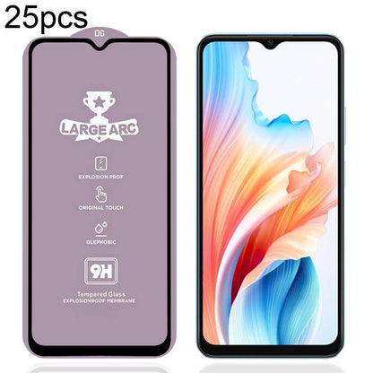 25 PCS/Pack 9H 0.4mm High Aluminum Large Arc Tempered Glass Film, For OPPO Reno13 A 5G / 4G, For OPPO A6t 5G / 4G, For OPPO A6s 5G / 4G, For OPPO Reno15 Pro Mini 5G, For OPPO Reno 15c 5G, For OPPO Reno15 5G Global, For OPPO A6 5G, For OPPO A6 Pro 4G   ...