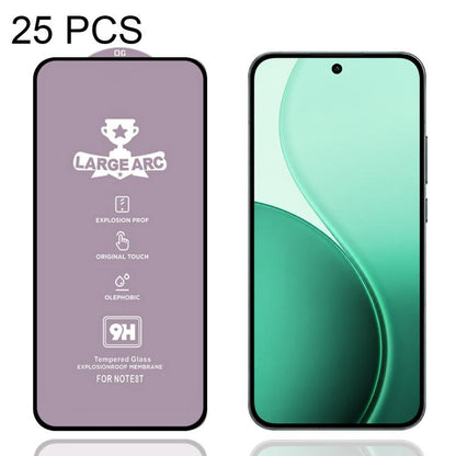 25 PCS/Pack 9H 0.4mm High Aluminum Large Arc Tempered Glass Film, For OPPO Reno13 A 5G / 4G, For OPPO A6t 5G / 4G, For OPPO A6s 5G / 4G, For OPPO Reno15 Pro Mini 5G, For OPPO Reno 15c 5G, For OPPO Reno15 5G Global, For OPPO A6 5G, For OPPO A6 Pro 4G   ...