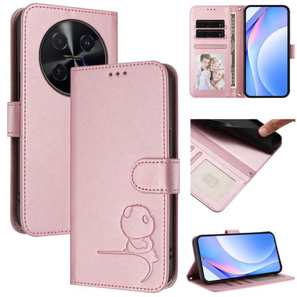 Litter Panda Embossing RFID Leather Phone Case with Lanyard, For Huawei nova 14 Lite / nova 16z, For Huawei Mate 70 Air, For Huawei Pura 80 Ultra, For Huawei Pura 80 Pro, For Huawei Pura 80, For Huawei nova 14 Ultra, For Huawei nova 14 Pro             ...