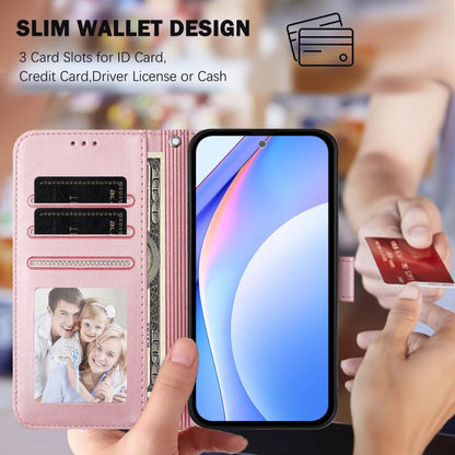 Litter Panda Embossing RFID Leather Phone Case with Lanyard, For Huawei nova 14 Lite / nova 16z, For Huawei Mate 70 Air, For Huawei Pura 80 Ultra, For Huawei Pura 80 Pro, For Huawei Pura 80, For Huawei nova 14 Ultra, For Huawei nova 14 Pro             ...