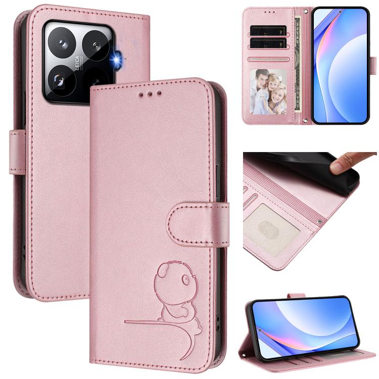 Litter Panda Embossing RFID Leather Phone Case with Lanyard, For Xiaomi 17 Max 5G, For Xiaomi 17T Pro, For Xiaomi Poco M7 4G 169mm, For Xiaomi 15T Pro, For Xiaomi 15T, For Xiaomi Poco F7 Ultra / Redmi K80 Pro, For Xiaomi Poco F7 Pro / Redmi K80        ...