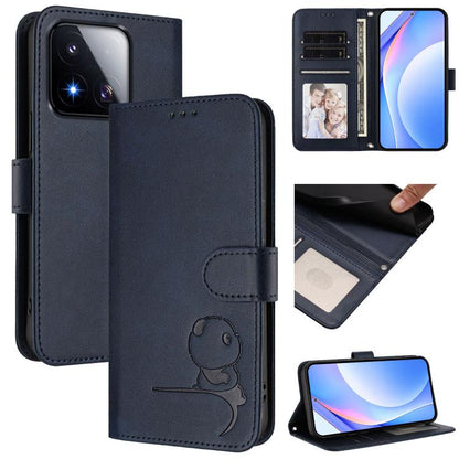 Litter Panda Embossing RFID Leather Phone Case with Lanyard, For Xiaomi 17 Max 5G, For Xiaomi 17T Pro, For Xiaomi Poco M7 4G 169mm, For Xiaomi 15T Pro, For Xiaomi 15T, For Xiaomi Poco F7 Ultra / Redmi K80 Pro, For Xiaomi Poco F7 Pro / Redmi K80        ...