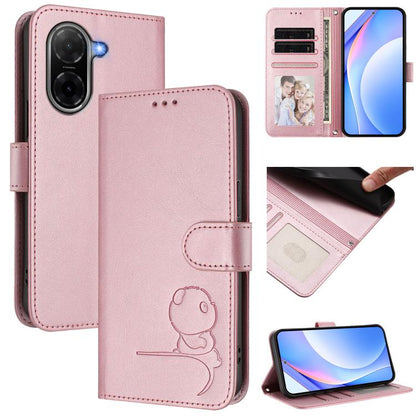 Litter Panda Embossing RFID Leather Phone Case with Lanyard, For Redmi A7 / A5 4G 171mm / Poco C71, For Redmi K90 Max 5G, For Redmi A7 Pro 171mm / Poco C85x 5G, For Redmi Turbo 5 Max / Poco X8 Pro Max, For Redmi Turbo 5 / Poco X8 Pro 5G                ...