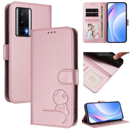 Litter Panda Embossing RFID Leather Phone Case with Lanyard, For Redmi Note 14 5G Global / India, For Redmi Note 14 Pro 4G, For Redmi Note 14 4G 163.25mm, For Redmi 14C 4G / 14R 5G / A4 5G, For Redmi K70 Ultra, For Redmi A3 / A3x / Xiaomi Poco C61     ...