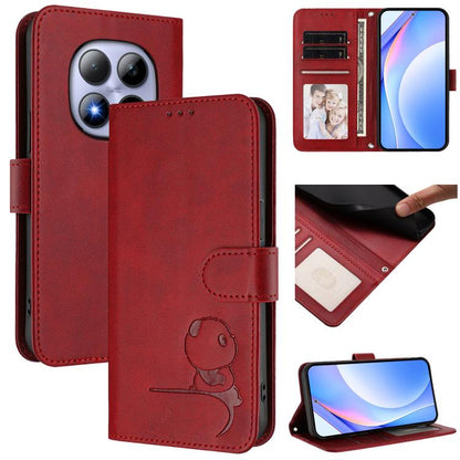 Litter Panda Embossing RFID Leather Phone Case with Lanyard, For Redmi A7 / A5 4G 171mm / Poco C71, For Redmi K90 Max 5G, For Redmi A7 Pro 171mm / Poco C85x 5G, For Redmi Turbo 5 Max / Poco X8 Pro Max, For Redmi Turbo 5 / Poco X8 Pro 5G                ...