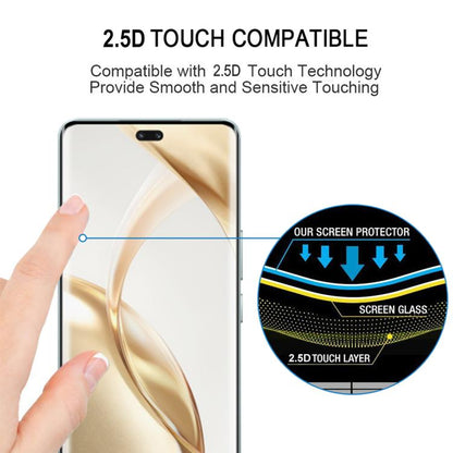 Full Glue 9H HD 3D Curved Edge Tempered Glass Film, For Honor 200 Pro
