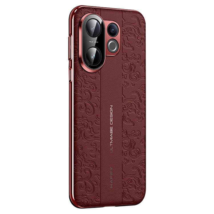 Cloud Dragon Pattern Plain Leather PC Phone Case, For vivo S50 Pro mini 5G, For vivo S50 5G, For vivo X300 Pro, For vivo X300, For vivo S30 Pro mini, For vivo S30