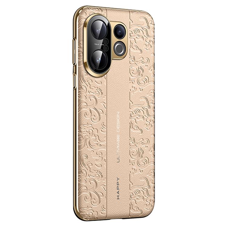 Cloud Dragon Pattern Plain Leather PC Phone Case, For vivo S50 Pro mini 5G, For vivo S50 5G, For vivo X300 Pro, For vivo X300, For vivo S30 Pro mini, For vivo S30