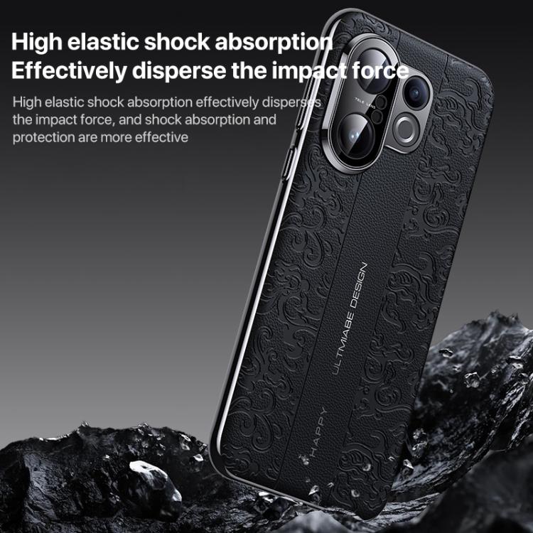 Cloud Dragon Pattern Plain Leather PC Phone Case, For vivo S50 Pro mini 5G, For vivo S50 5G, For vivo X300 Pro, For vivo X300, For vivo S30 Pro mini, For vivo S30