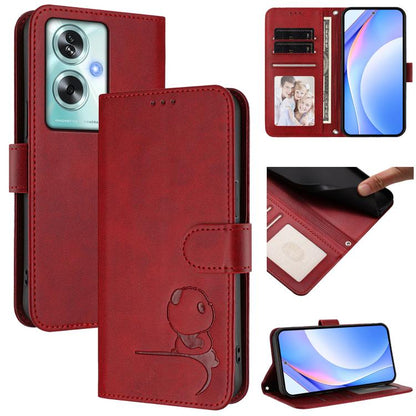 Litter Panda Embossing RFID Leather Phone Case with Lanyard, For OPPO Reno16 F / Reno16 FS 5G, For OPPO Reno16 / Reno16 Pro 5G Global, For OPPO Find X9s Pro, For OPPO Find X9 Ultra, For OPPO Find X9, For OPPO A6 GT 5G, For OPPO Find X9 Pro             ...