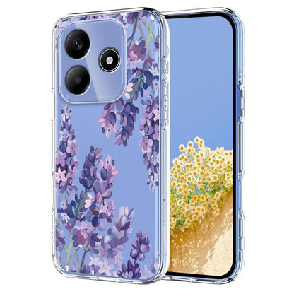 Flower Pattern Painted TPU Phone Case, For Redmi Note 17 4G Global 169.7mm, For Redmi Note 17 Pro 5G Global 163.5mm, For Redmi 17 5G / 4G Global 170mm, For Redmi 15C 5G / 4G EU 173mm, For Redmi 15 5G Global / 15 4G SEA, For Redmi 15 5G / 4G EU 171mm   ...