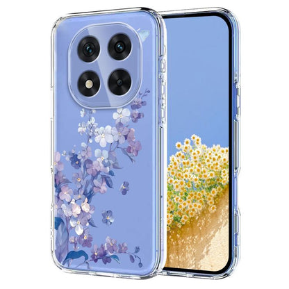 Flower Pattern Painted TPU Phone Case, For Redmi Note 17 4G Global 169.7mm, For Redmi Note 17 Pro 5G Global 163.5mm, For Redmi 17 5G / 4G Global 170mm, For Redmi 15C 5G / 4G EU 173mm, For Redmi 15 5G Global / 15 4G SEA, For Redmi 15 5G / 4G EU 171mm   ...