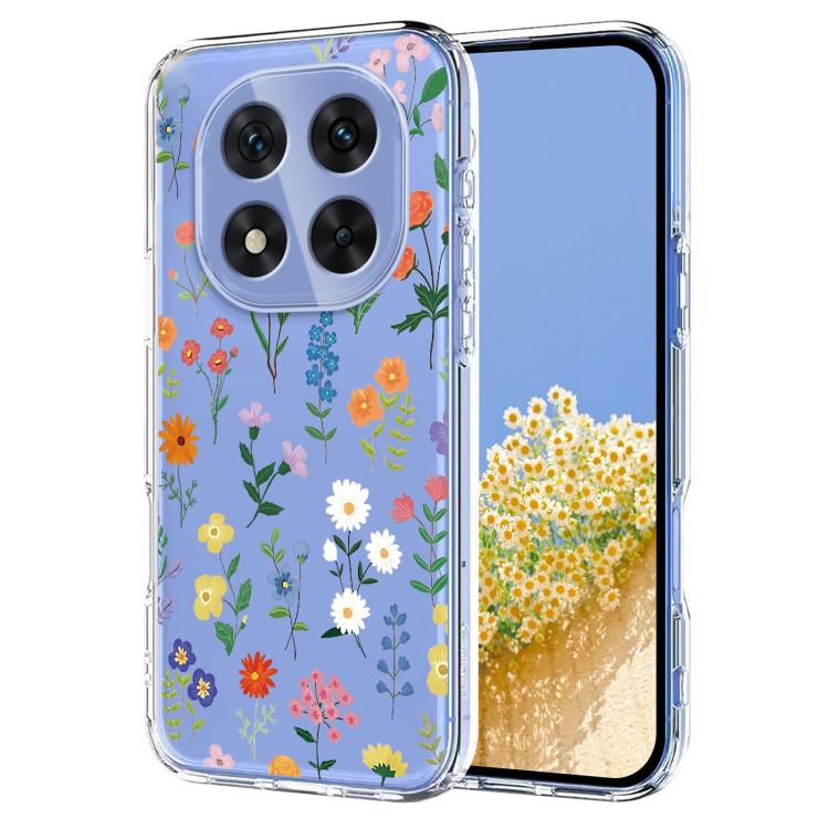 Flower Pattern Painted TPU Phone Case, For Redmi Note 17 4G Global 169.7mm, For Redmi Note 17 Pro 5G Global 163.5mm, For Redmi 17 5G / 4G Global 170mm, For Redmi 15C 5G / 4G EU 173mm, For Redmi 15 5G Global / 15 4G SEA, For Redmi 15 5G / 4G EU 171mm   ...