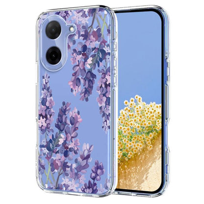 Flower Pattern Painted TPU Phone Case, For Redmi Note 17 4G Global 169.7mm, For Redmi Note 17 Pro 5G Global 163.5mm, For Redmi 17 5G / 4G Global 170mm, For Redmi 15C 5G / 4G EU 173mm, For Redmi 15 5G Global / 15 4G SEA, For Redmi 15 5G / 4G EU 171mm   ...
