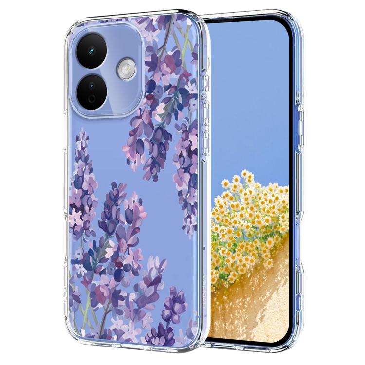 Flower Pattern Painted TPU Phone Case, For Redmi Note 17 4G Global 169.7mm, For Redmi Note 17 Pro 5G Global 163.5mm, For Redmi 17 5G / 4G Global 170mm, For Redmi 15C 5G / 4G EU 173mm, For Redmi 15 5G Global / 15 4G SEA, For Redmi 15 5G / 4G EU 171mm   ...