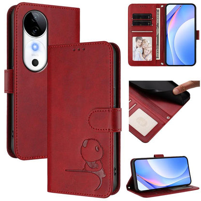 Litter Panda Embossing RFID Leather Phone Case with Lanyard, For vivo V50 Lite 5G / 4G, For vivo Y39 5G, For vivo Y29s 5G / Y04 5G, For vivo Y19s 4G / Y29 5G, For vivo S20, For vivo S20 Pro, For vivo Y300 / V40 Lite 5G IDN, For vivo X200 Pro mini      ...