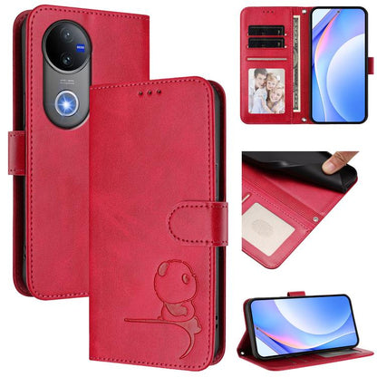 Litter Panda Embossing RFID Leather Phone Case with Lanyard, For vivo X300 FE 5G Russia / Zeiss, For vivo Y21 5G 2026 / Y05 4G, For vivo Y21 5G 2026 / Y05 4G / Y11d, For vivo V70 FE 5G, For vivo X300 Pro, For vivo X300, For vivo Y31 5G Global          ...
