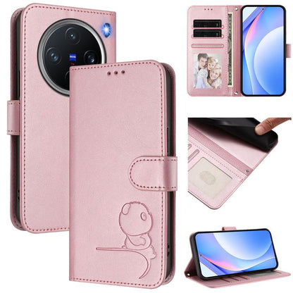 Litter Panda Embossing RFID Leather Phone Case with Lanyard, For vivo V50 Lite 5G / 4G, For vivo Y39 5G, For vivo Y29s 5G / Y04 5G, For vivo Y19s 4G / Y29 5G, For vivo S20, For vivo S20 Pro, For vivo Y300 / V40 Lite 5G IDN, For vivo X200 Pro mini      ...