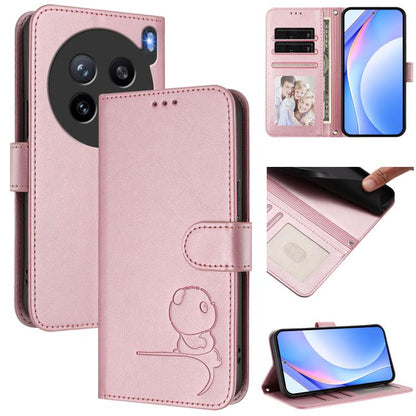 Litter Panda Embossing RFID Leather Phone Case with Lanyard, For vivo X300 FE 5G Russia / Zeiss, For vivo Y21 5G 2026 / Y05 4G, For vivo Y21 5G 2026 / Y05 4G / Y11d, For vivo V70 FE 5G, For vivo X300 Pro, For vivo X300, For vivo Y31 5G Global          ...