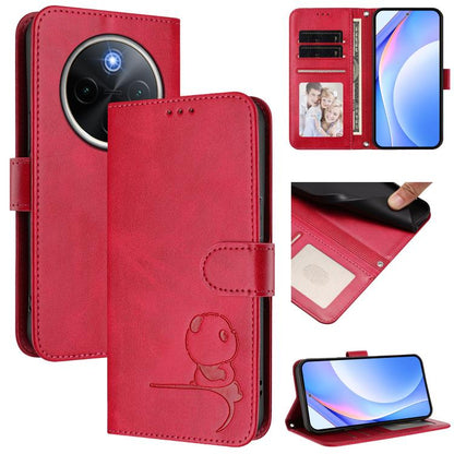 Litter Panda Embossing RFID Leather Phone Case with Lanyard, For vivo X300 FE 5G Russia / Zeiss, For vivo Y21 5G 2026 / Y05 4G, For vivo Y21 5G 2026 / Y05 4G / Y11d, For vivo V70 FE 5G, For vivo X300 Pro, For vivo X300, For vivo Y31 5G Global          ...