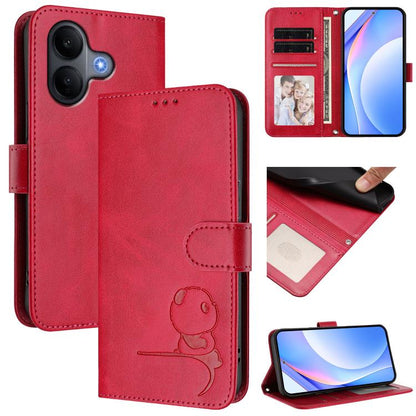 Litter Panda Embossing RFID Leather Phone Case with Lanyard, For vivo X300 FE 5G Russia / Zeiss, For vivo Y21 5G 2026 / Y05 4G, For vivo Y21 5G 2026 / Y05 4G / Y11d, For vivo V70 FE 5G, For vivo X300 Pro, For vivo X300, For vivo Y31 5G Global          ...