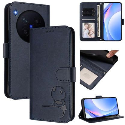 Litter Panda Embossing RFID Leather Phone Case with Lanyard, For vivo X300 FE 5G Russia / Zeiss, For vivo Y21 5G 2026 / Y05 4G, For vivo Y21 5G 2026 / Y05 4G / Y11d, For vivo V70 FE 5G, For vivo X300 Pro, For vivo X300, For vivo Y31 5G Global          ...