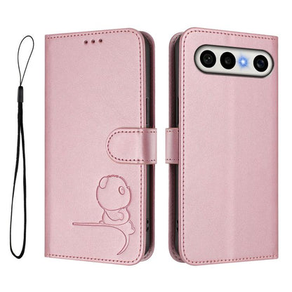 Litter Panda Embossing RFID Leather Phone Case with Lanyard, For vivo X300 FE 5G Russia / Zeiss, For vivo Y21 5G 2026 / Y05 4G, For vivo Y21 5G 2026 / Y05 4G / Y11d, For vivo V70 FE 5G, For vivo X300 Pro, For vivo X300, For vivo Y31 5G Global          ...