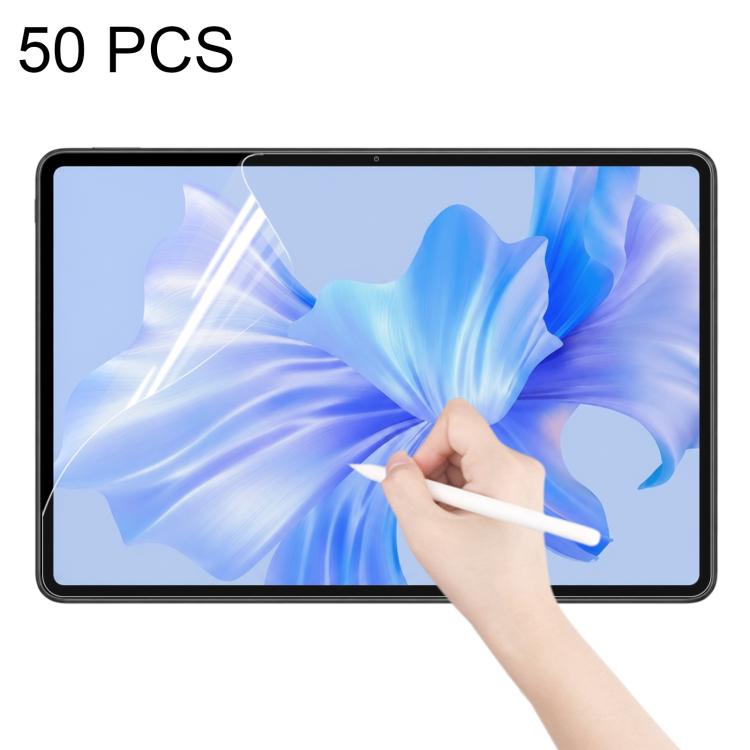 50 PCS/Pack Matte Paperfeel Screen Protector, For Huawei MatePad Pro 12 inch 2026, For Huawei MatePad Pro Max 13.2 inch 2026, For Huawei MatePad Edge, For Huawei MatePad Pro 13.2, For Huawei MatePad 11.5 2023 / Air 11.5, For Huawei MatePad SE 11 2024