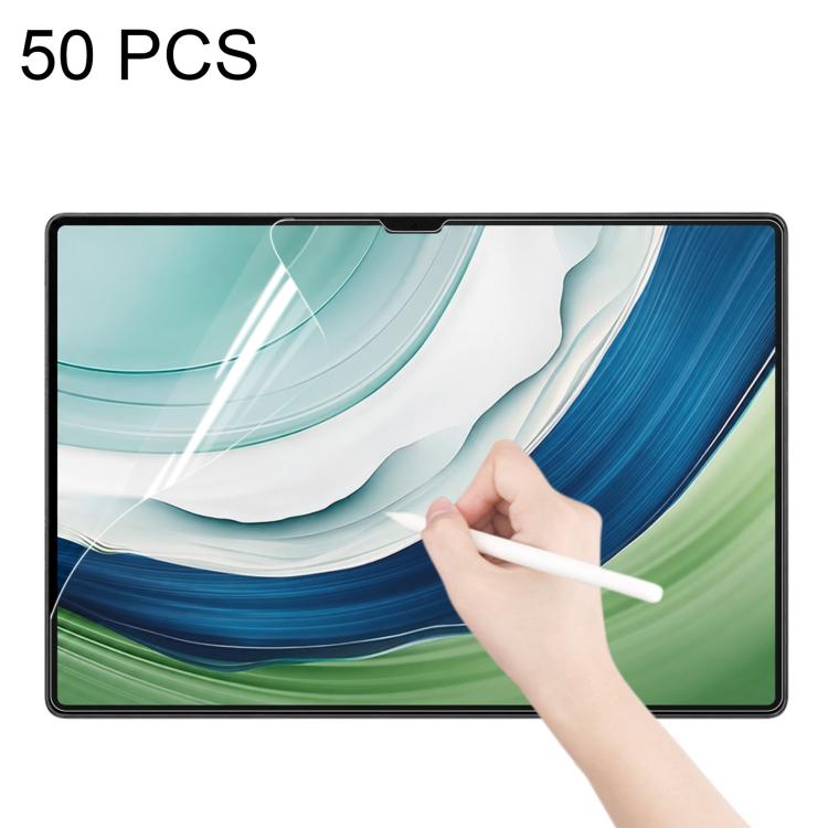 50 PCS/Pack Matte Paperfeel Screen Protector, For Huawei MatePad Pro 12 inch 2026, For Huawei MatePad Pro Max 13.2 inch 2026, For Huawei MatePad Edge, For Huawei MatePad Pro 13.2, For Huawei MatePad 11.5 2023 / Air 11.5, For Huawei MatePad SE 11 2024