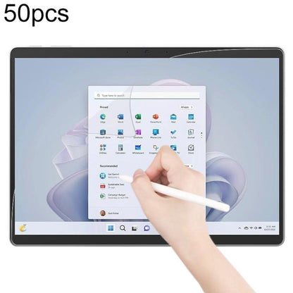 50 PCS/Pack Matte Paperfeel Screen Protector, For Microsoft Surface Pro 13 inch 12th, For Microsoft Surface Pro 12 inch 2025, For Microsoft Surface Go 4, For Microsoft Surface Pro 9, For Microsoft Surface Laptop Studio 14.4, For Microsoft Surface Pro 8...
