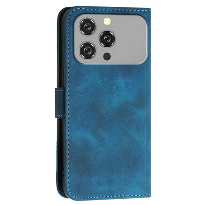 Grid Butterfly Embossed Pattern Leather Phone Case with Lanyard, For Oukitel C17 4G 2026, For Oukitel C26, For Oukitel C53, For Oukitel C51