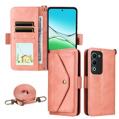 Multi-card Slots Crossbody Cowhide Leather Phone Case, For OPPO A6 Pro Global, For OPPO Reno14 / Reno14 F 5G Global, For OPPO A5x 5G / 4G, For OPPO A5 5G / 4G Global, For OPPO Reno14 Pro 5G, For OPPO A5 Pro 5G / 4G Global, For OPPO Reno13 F 5G         ...