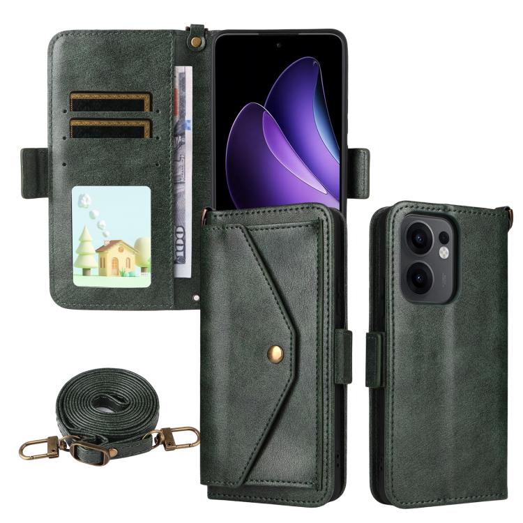 Multi-card Slots Crossbody Cowhide Leather Phone Case, For OPPO A6 Pro Global, For OPPO Reno14 / Reno14 F 5G Global, For OPPO A5x 5G / 4G, For OPPO A5 5G / 4G Global, For OPPO Reno14 Pro 5G, For OPPO A5 Pro 5G / 4G Global, For OPPO Reno13 F 5G         ...