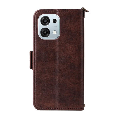 Multi-card Slots Crossbody Cowhide Leather Phone Case, For OPPO A6 Pro Global, For OPPO Reno14 / Reno14 F 5G Global, For OPPO A5x 5G / 4G, For OPPO A5 5G / 4G Global, For OPPO Reno14 Pro 5G, For OPPO A5 Pro 5G / 4G Global, For OPPO Reno13 F 5G         ...