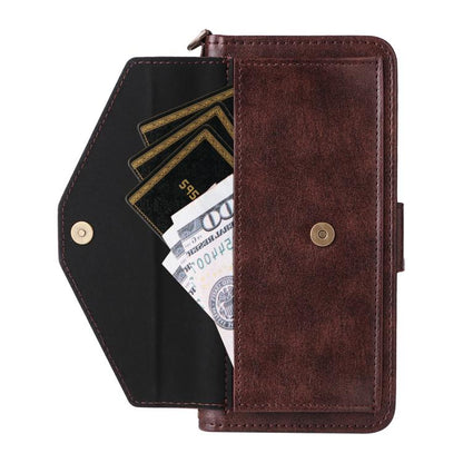 Multi-card Slots Crossbody Cowhide Leather Phone Case, For OPPO A6 Pro Global, For OPPO Reno14 / Reno14 F 5G Global, For OPPO A5x 5G / 4G, For OPPO A5 5G / 4G Global, For OPPO Reno14 Pro 5G, For OPPO A5 Pro 5G / 4G Global, For OPPO Reno13 F 5G         ...
