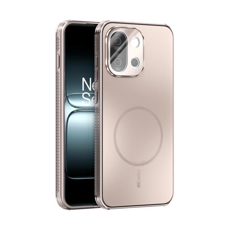 ABEEL Heat Dissipation Frosted MagSafe Phone Case with Lens Film, For OnePlus Ace 6, For OnePlus 15, For OnePlus 13T