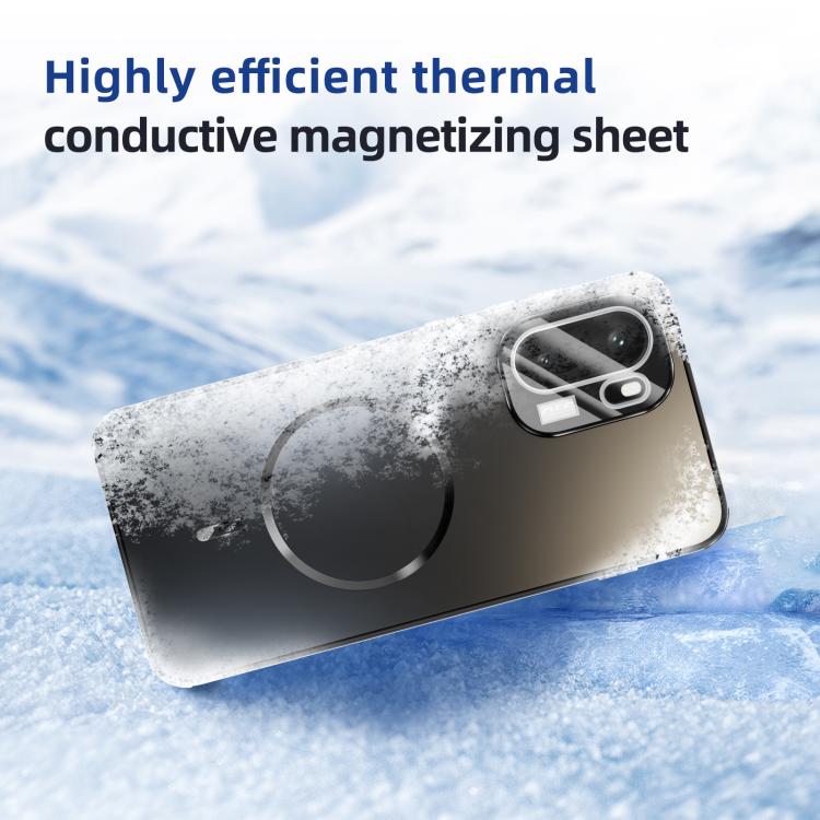 ABEEL Heat Dissipation Frosted MagSafe Phone Case with Lens Film, For OnePlus Ace 6, For OnePlus 15, For OnePlus 13T