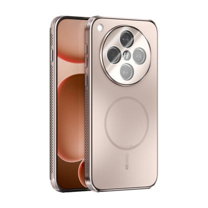 ABEEL MagSafe phone case, frosted silver with camera lens cutouts