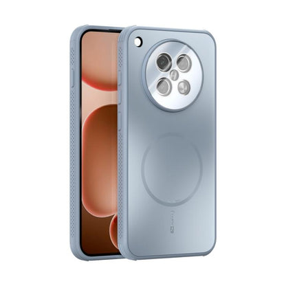 ABEEL MagSafe phone case, frosted light blue back with camera lens cutouts