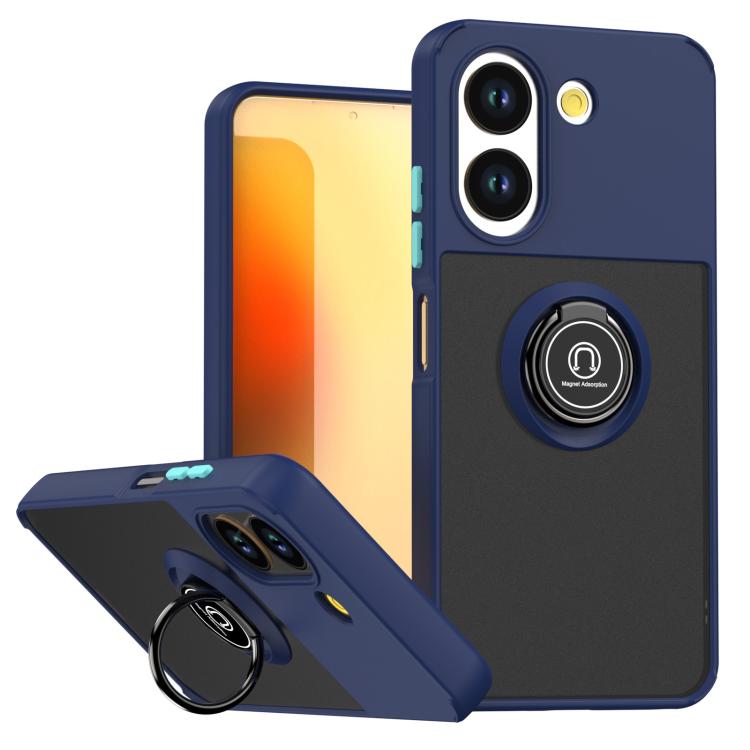 Q Shadow 1 Series TPU + PC Phone Case with Ring, For ZTE Blade V80 Pro / V80 Vita, For ZTE Blade A35e, For ZTE Blade V70 Max, For ZTE Axon 50 Lite / Blade V50 Smart, For ZTE Blade A34 / A54